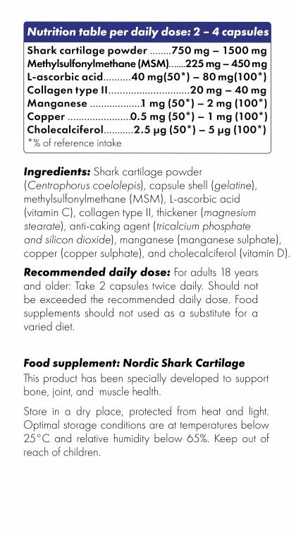Nordic Shark Cartilage