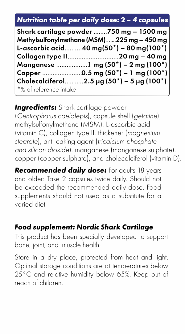 Nordic Shark Cartilage