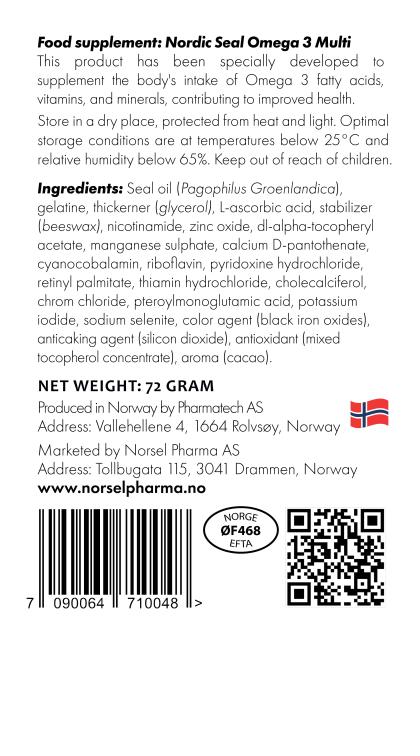 Nordic Seal Omega 3 Multi