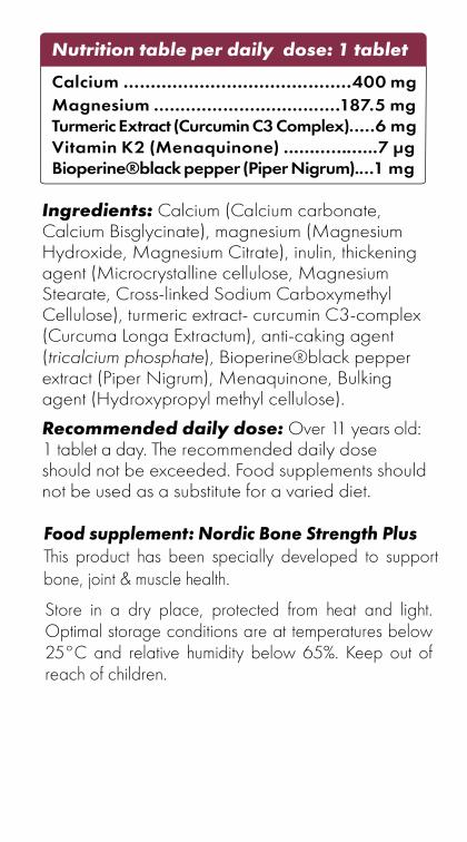 Nordic Bone Strength Plus