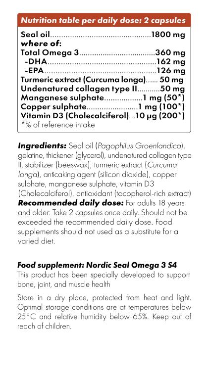 Nordic Seal Omega 3 S4