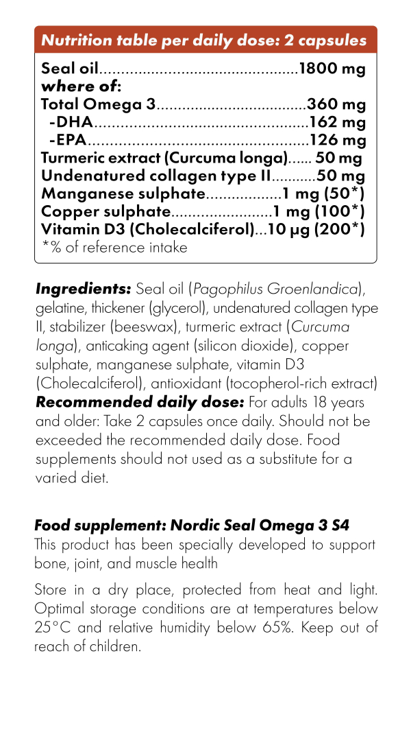 Nordic Seal Omega 3 S4