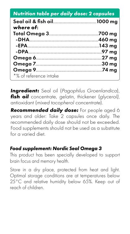 Nordic Seal Omega 3