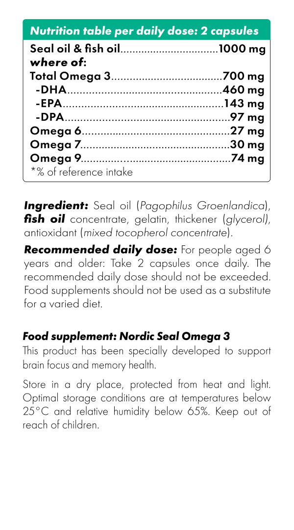 Nordic Seal Omega 3